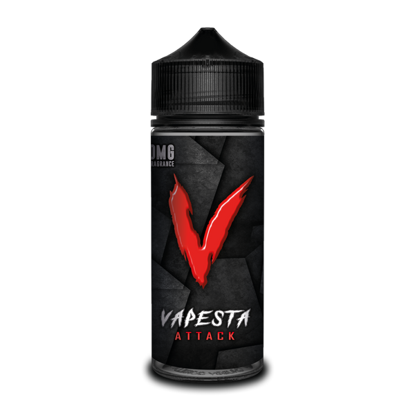 VAPESTA ATTACK 100ML SHORTFILL - 0MG