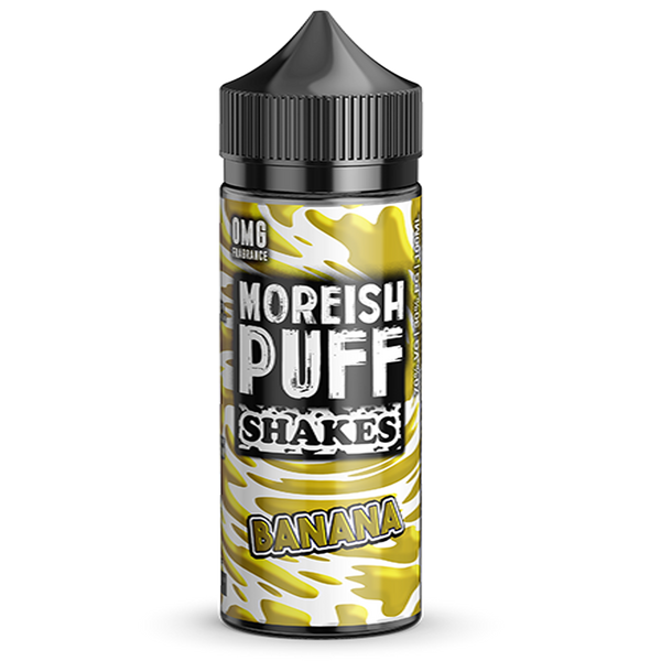Banana Shakes by Moreish Puff 0mg Short Fill - 100ml