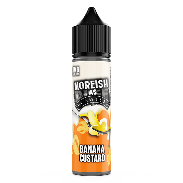 Moreish As Flawless Banana Custard 0mg 50ml Shortfill E-Liquid