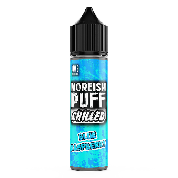Chilled Blue Raspberry by Moreish Puff 0mg Short Fill - 50ml
