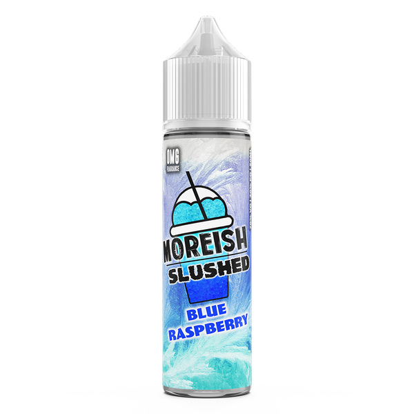 Blue Raspberry By Moreish Slushed 0mg Short Fill - 50ml