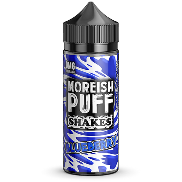 Blueberry Shakes by Moreish Puff 0mg Short Fill - 100ml