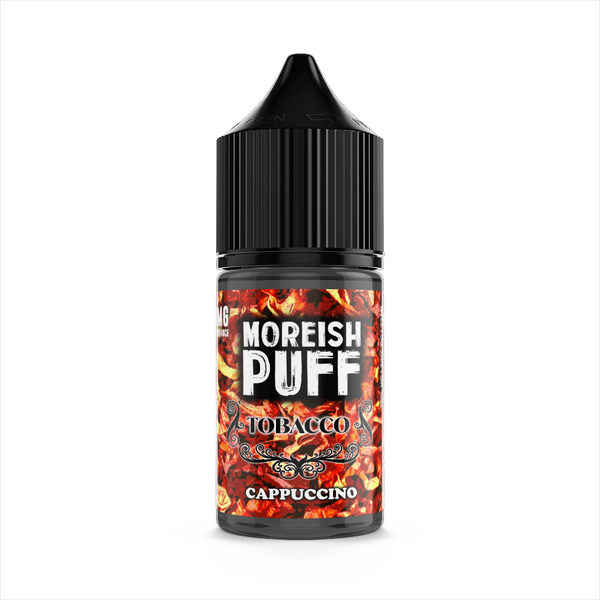 Cappuccino Tobacco By Moreish Puff 0mg Short Fill