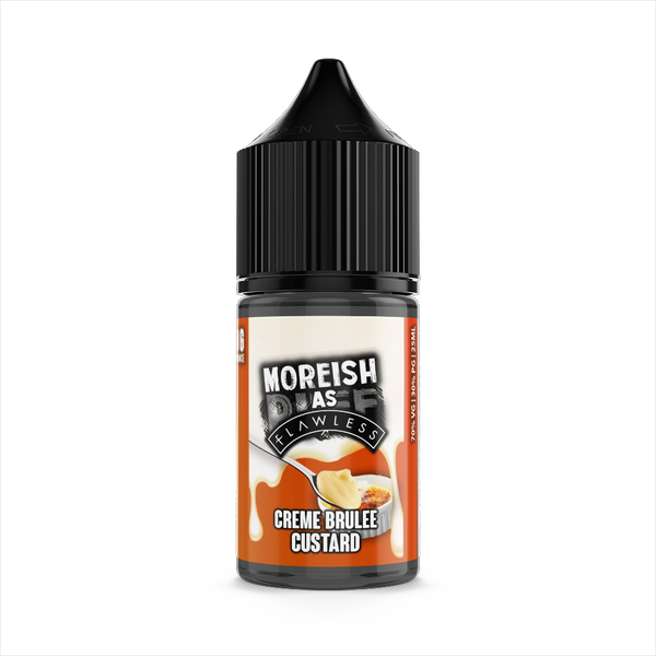 Moreish As Flawless Creme Brulee 0mg 25ml Shortfill E-Liquid
