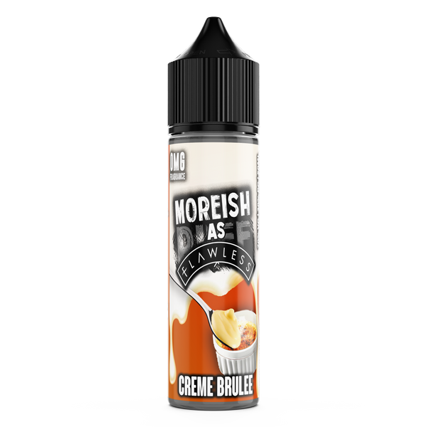 Moreish As Flawless Creme Brulee 0mg 50ml Shortfill E-Liquid