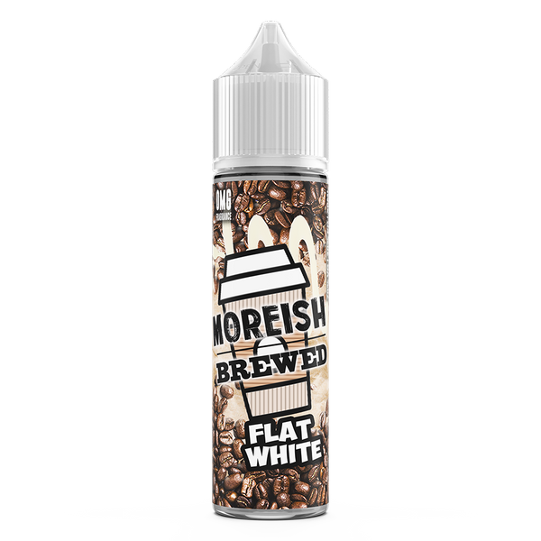 Flat White By Moreish Brewed 0mg shortfill - 50ml