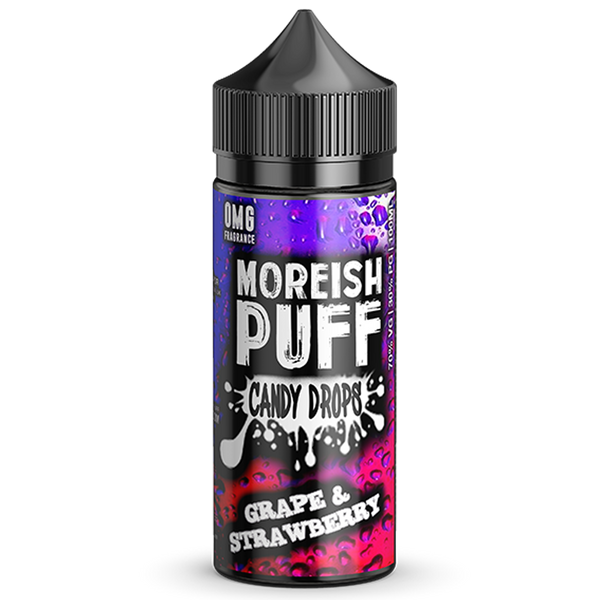 Grape & Strawberry Candy Drops By Moreish Puff 0mg Shortfill - 100ml