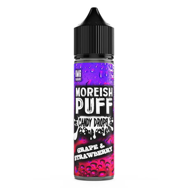 Grape & Strawberry Candy Drops By Moreish Puff 0mg Shortfill - 50ml