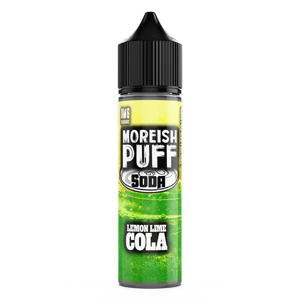 Soda Lemon/Lime Cola E-Liquid By Moreish Puff 50ml Shortfill