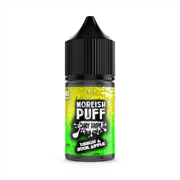 Lemon & Sour Apple Candy Drops by Moreish Puff 0mg Short Fill - 25ml