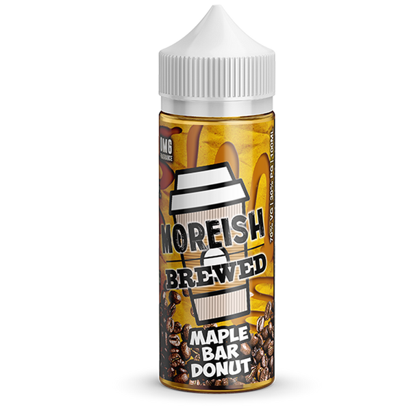 Moreish Brewed Maple Bar Donut 0mg 100ml Short Fill