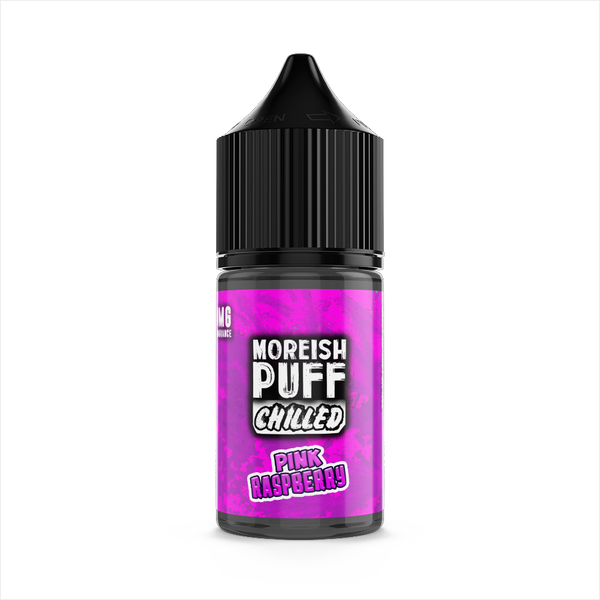 Chilled Pink Raspberry by Moreish Puff 0mg Short Fill - 25ml