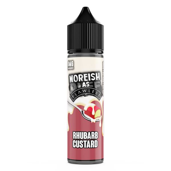 Moreish As Flawless Rhubarb Custard 0mg 50ml Shortfill E-Liquid