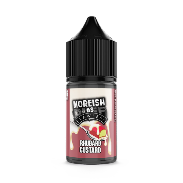 Moreish As Flawless Rhubarb Custard 0mg 25ml Shortfill E-Liquid