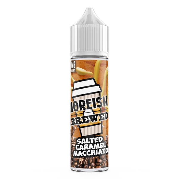 Moreish Brewed Salted Caramel Macchiato 0mg 50ml Short Fill