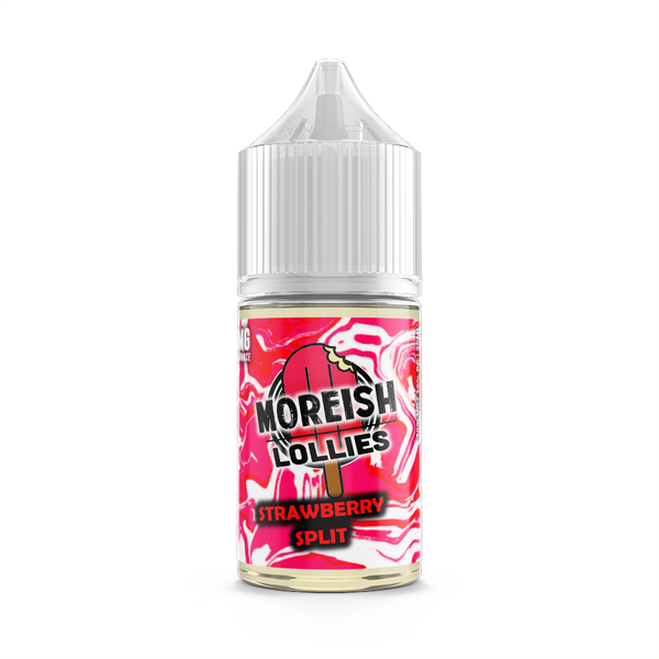 Strawberry Split by Moreish Lollies 25ml Short Fill