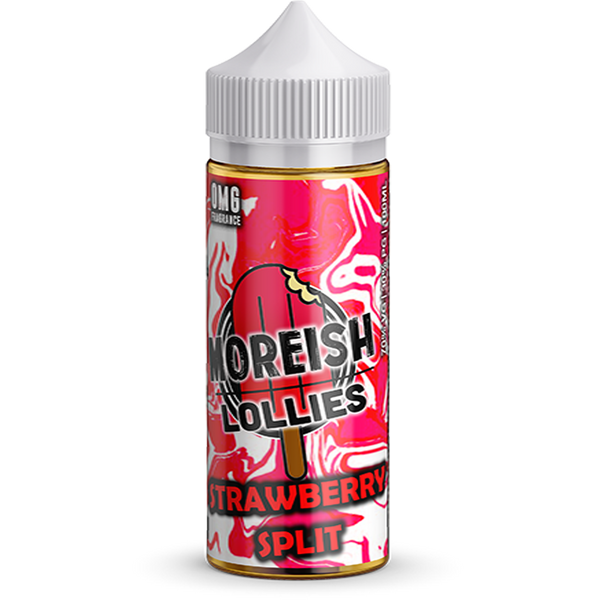 Strawberry Split by Moreish Lollies 100ml Short Fill