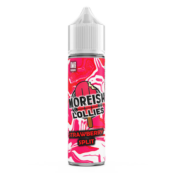 Strawberry Split by Moreish Lollies 50ml Short Fill