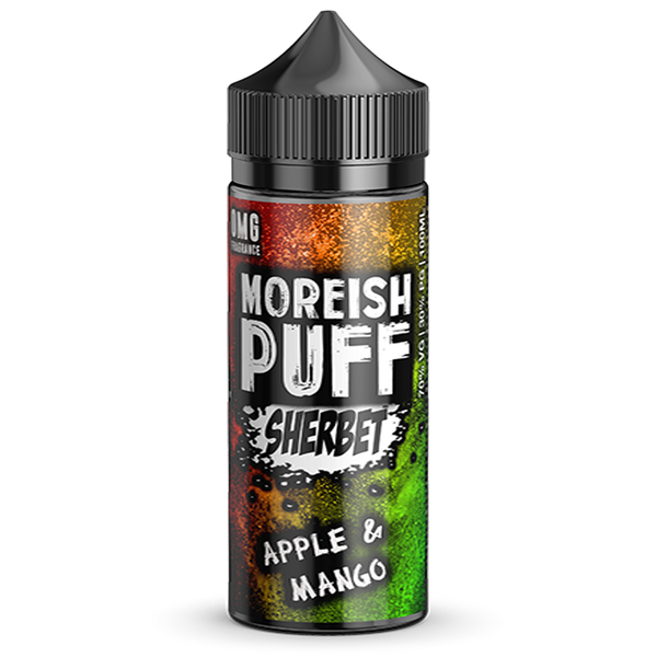 Apple & Mango Sherbet By Moreish Puff 0mg Short Fill - 100ml