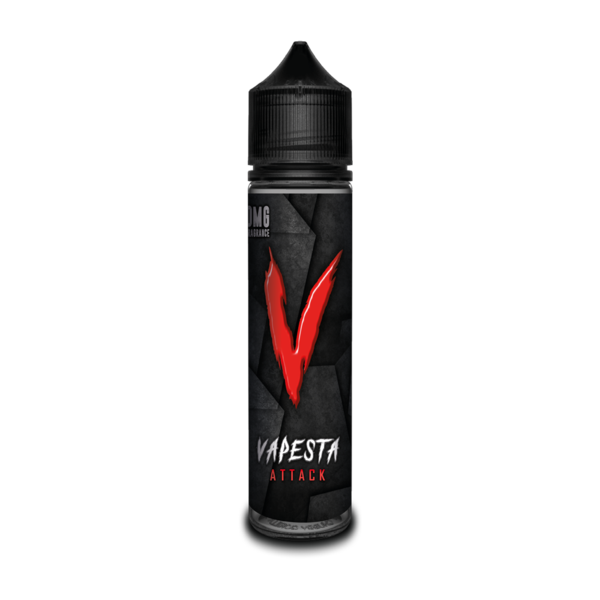Vapesta Attack E-Liquid by Cherish Vapor 50ml Short Fill