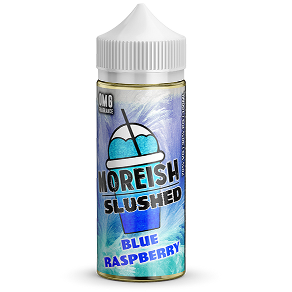Blue Raspberry By Moreish Slushed 0mg Short Fill - 100ml