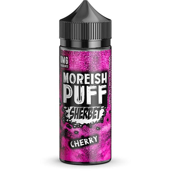 Cherry Sherbet By Moreish Puff 0mg Short Fill - 100ml