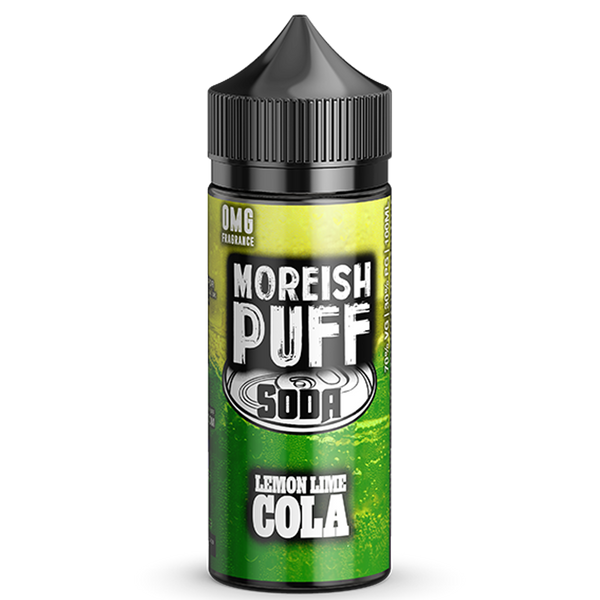 Soda Lemon/Lime Cola E-Liquid By Moreish Puff 100ml Shortfill