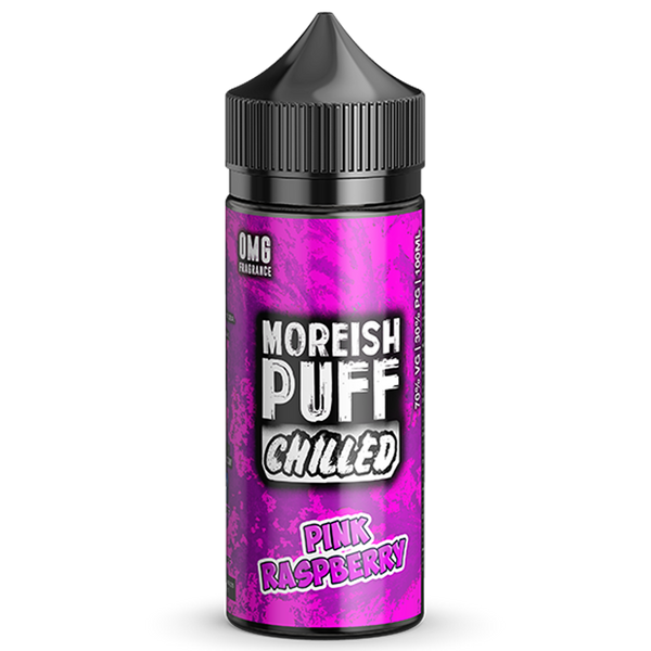 Chilled Pink Raspberry by Moreish Puff 0mg Short Fill - 100ml