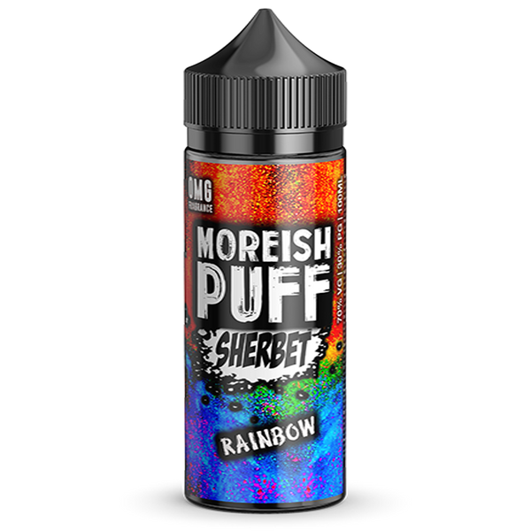 Rainbow Sherbet By Moreish Puff 0mg Short Fill - 100ml