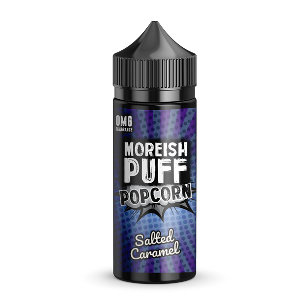 Salted Caramel Popcorn By Moreish Puff 0mg Short Fill 100ml