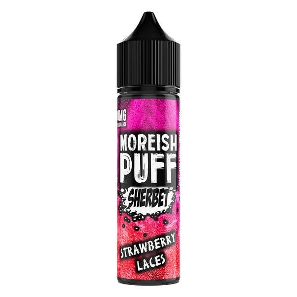Strawberry Laces Sherbet E-Liquid By Moreish Puff 50ml Shortfill