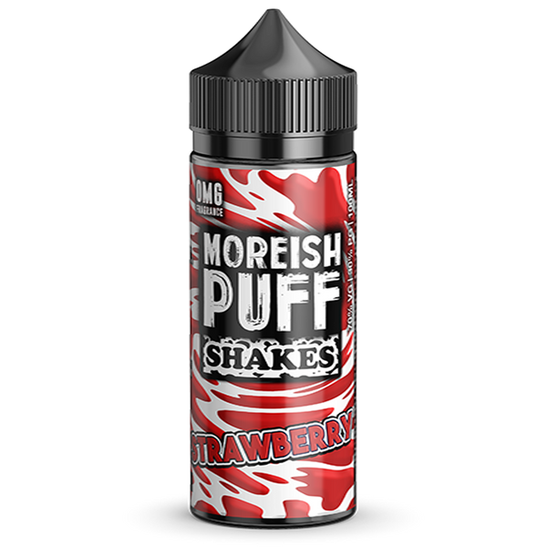 Strawberry Shakes E-Liquid By Moreish Puff 0mg Short Fill - 100ml