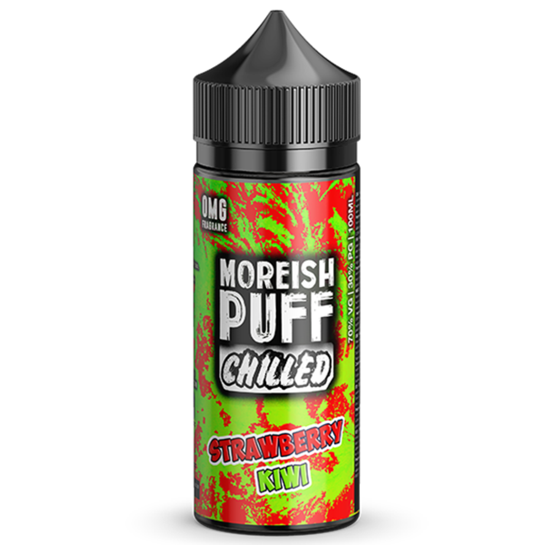 Strawberry and Kiwi Chilled by Moreish Puff 0mg Short Fill - 50ml