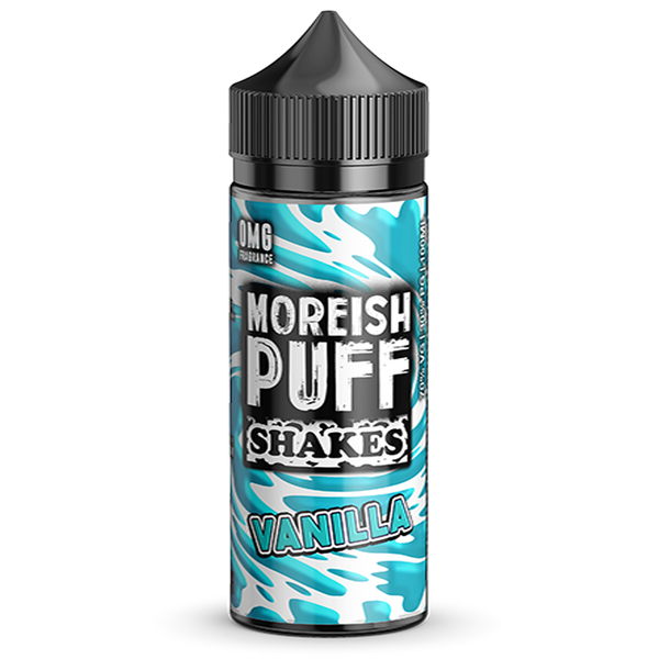Vanilla Shakes E-Liquid by Moreish Puff 0mg Short Fill - 100ml